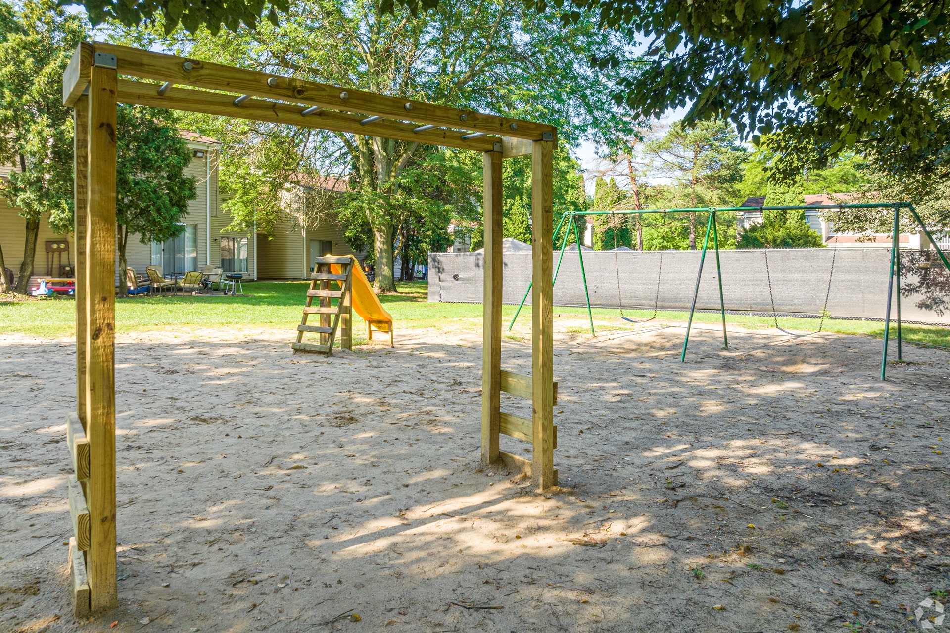 Arrowtree Apartments playground in Okemos Michigan