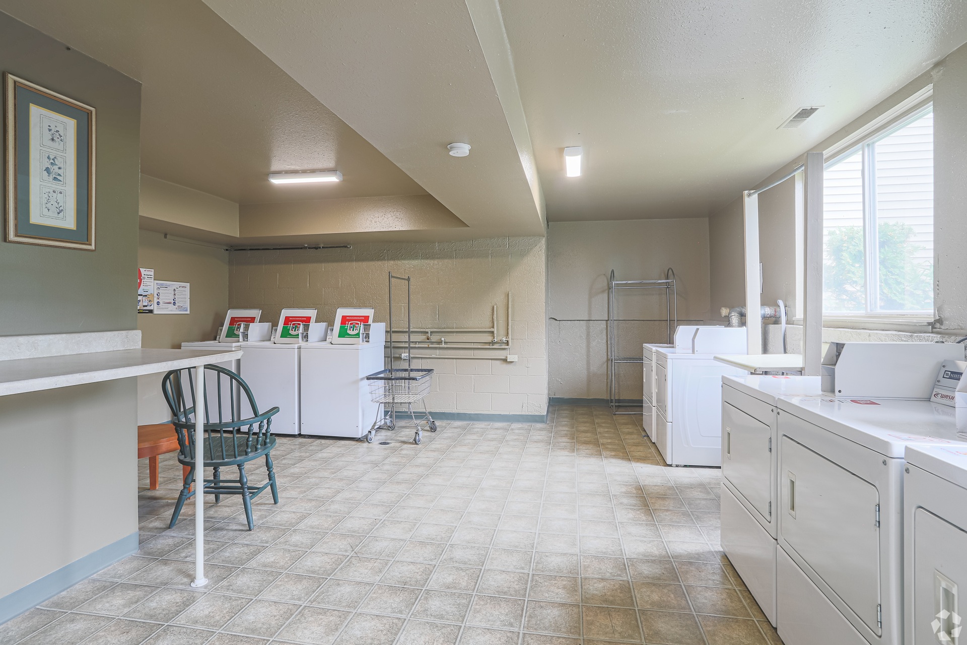 Arrowtree Apartments laundry room in Okemos Michigan